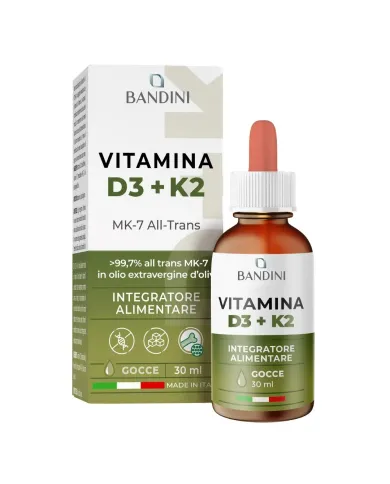 Vitamina D3+K2 - 30 ml